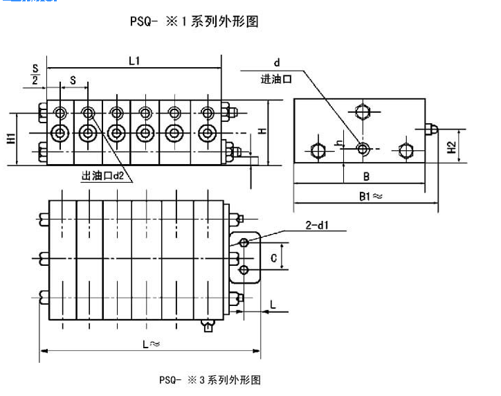 PSQ型片式给油器(10MPa)-启东市博强冶金设备制造有限公司