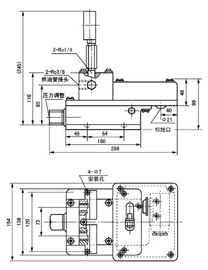 YZF-L4型压力操纵阀(20MPa)-启东市博强冶金设备制造有限公司